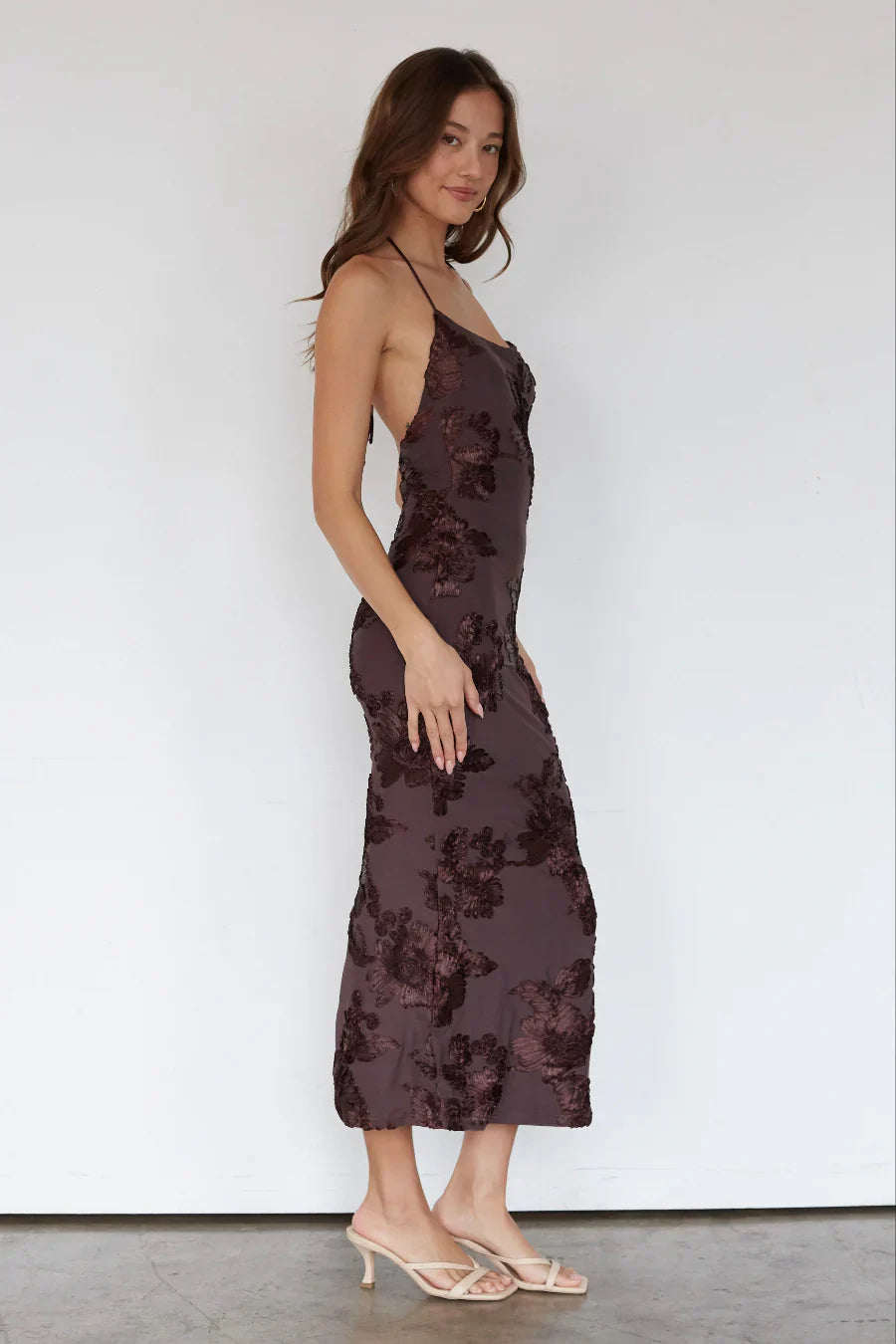 Tay Floral Midi Dress