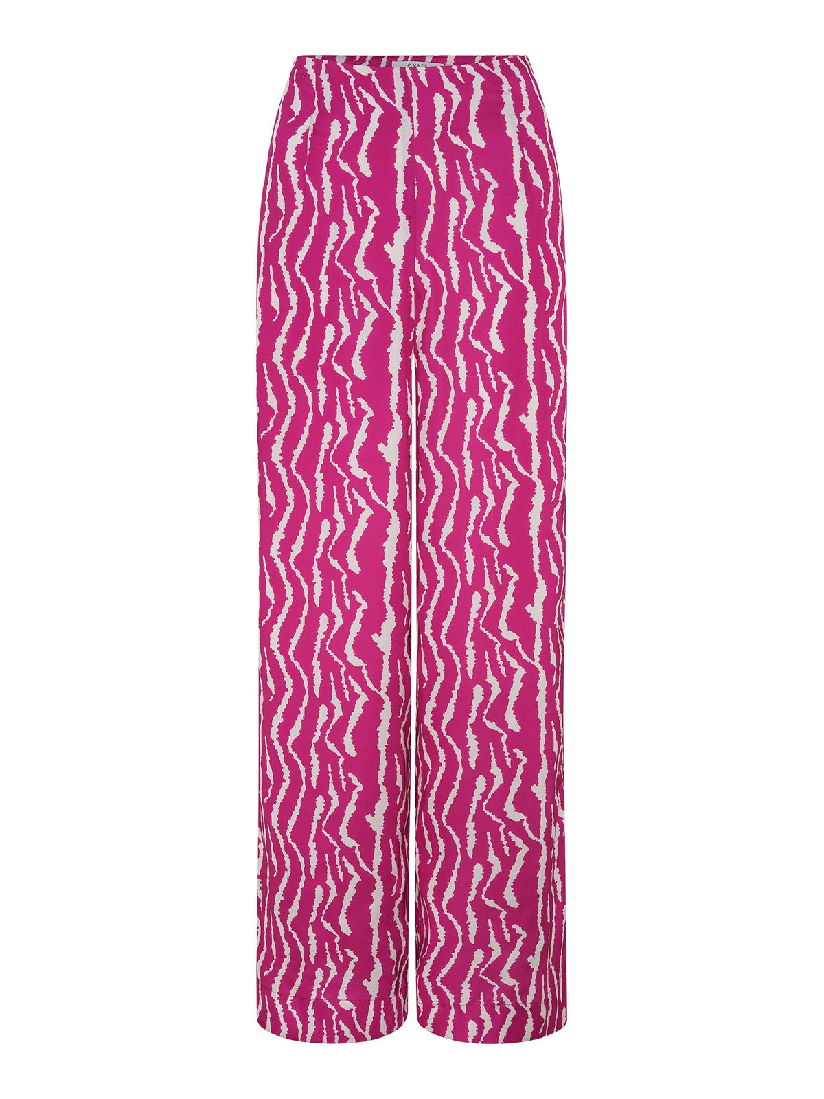 Lynx Satin Wide Leg Print Trouser