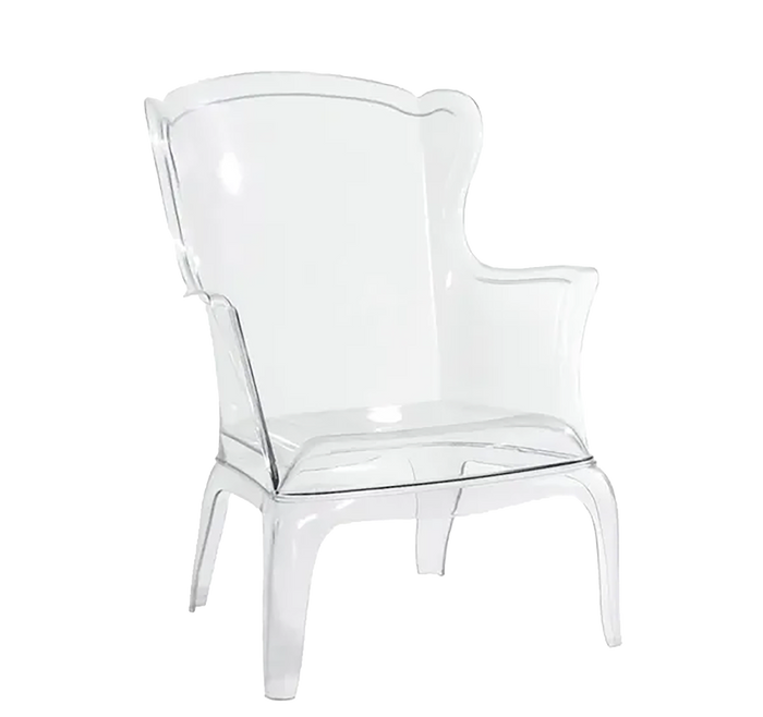 Ghost Wingback Chair