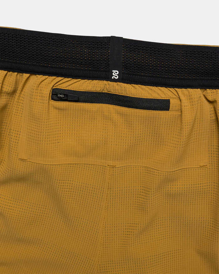 Mens CoolGrid 3in Split Short - Copal