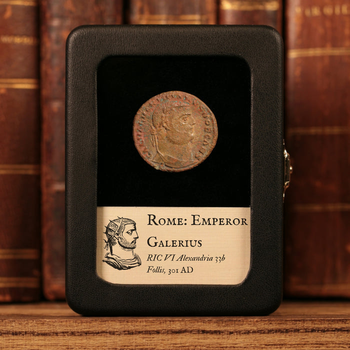 Rome, Emperor Galerius, AE Unit, Genius (Divinity) - 301 CE - Roman Empire