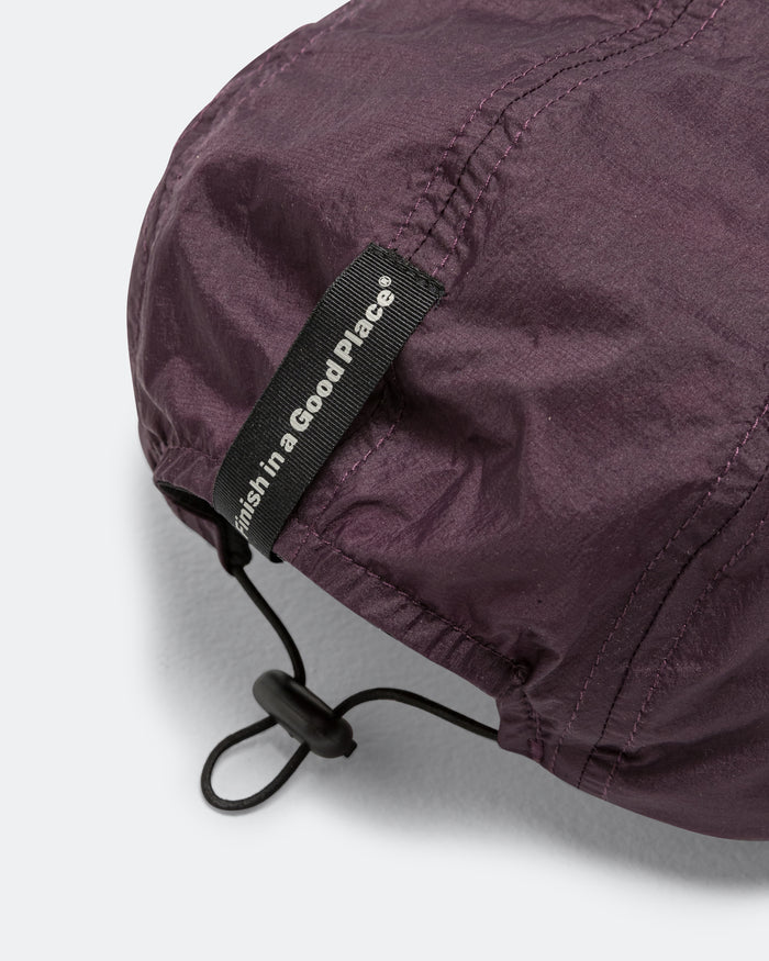 Smiles Run Cap - Aubergine