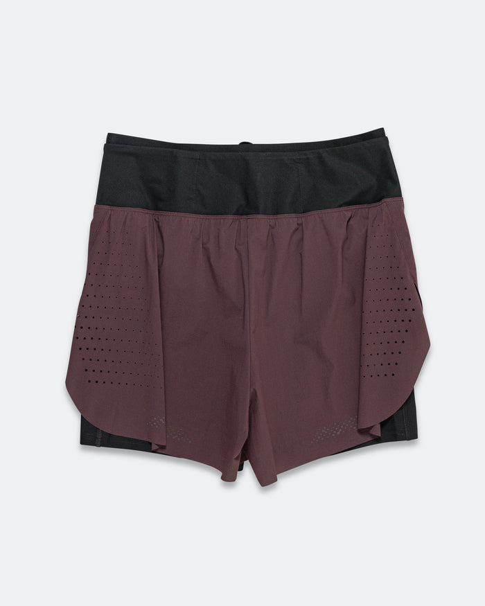 Womens Zero 2-in-1 Shorts - Urchin/Black