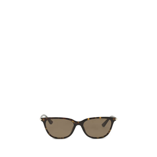 Alexander McQueen Brown Acetate Sunglasses