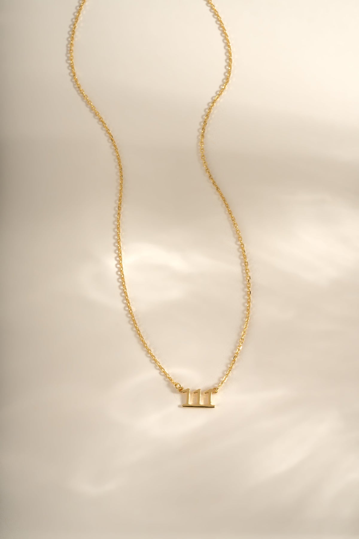 111 Ready to Ship Angel Number Necklace