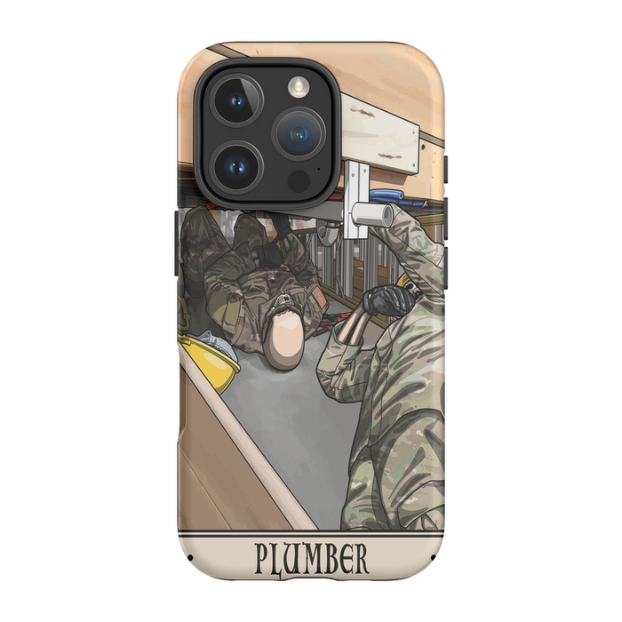 Premium Glossy Tough Case / iPhone 16 Pro