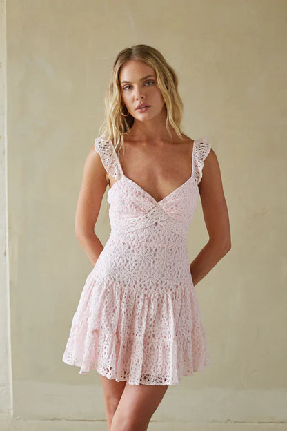 Liliana Lace Mini Dress