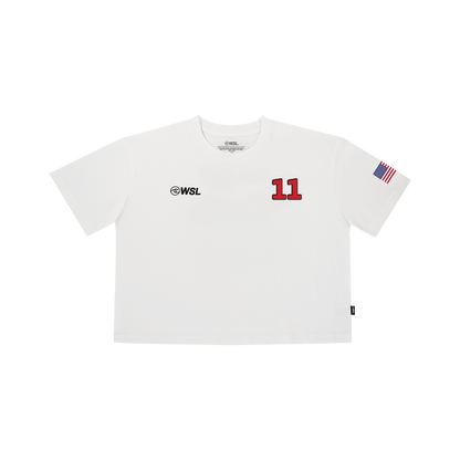 2025 Official Kelly Slater Crop Jersey Tee