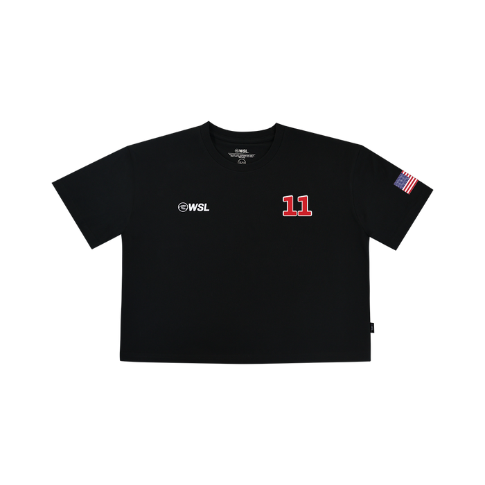 2025 Official Kelly Slater Crop Jersey Tee