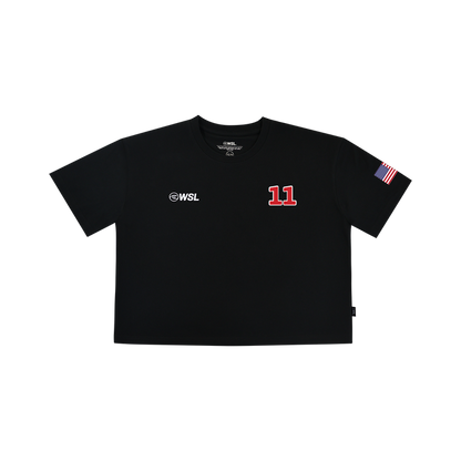 2025 Official Kelly Slater Crop Jersey Tee