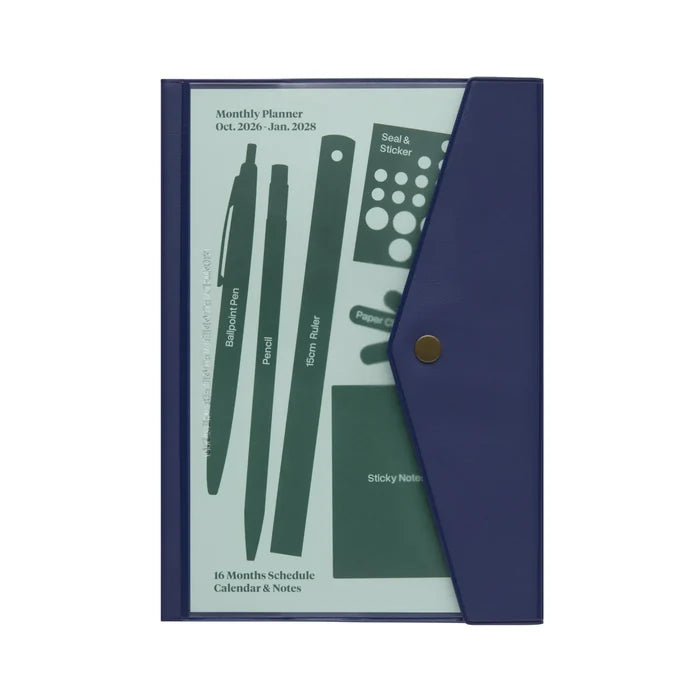 2027 Monthly Planner Fugen A5