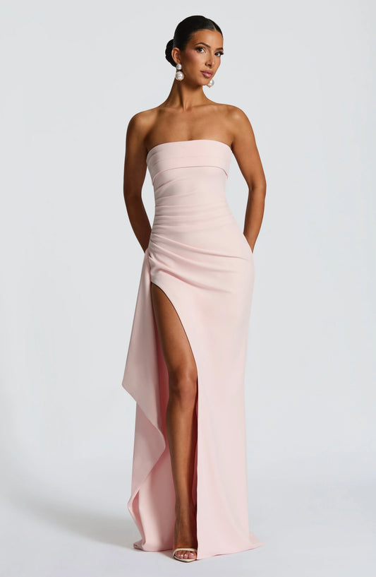 Zafira Maxi Dress - Blush