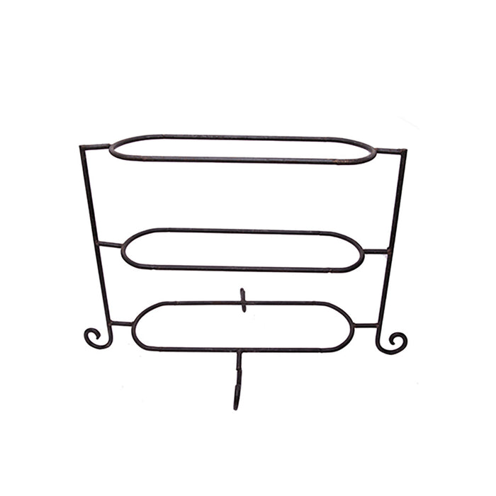 3-Tier Stand - 10" x 26" x 23" Wrought Iron