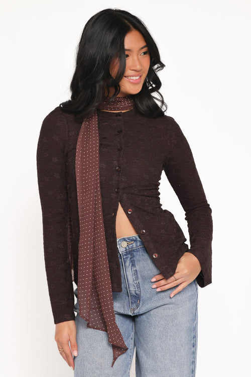 Juno Top - Brown
