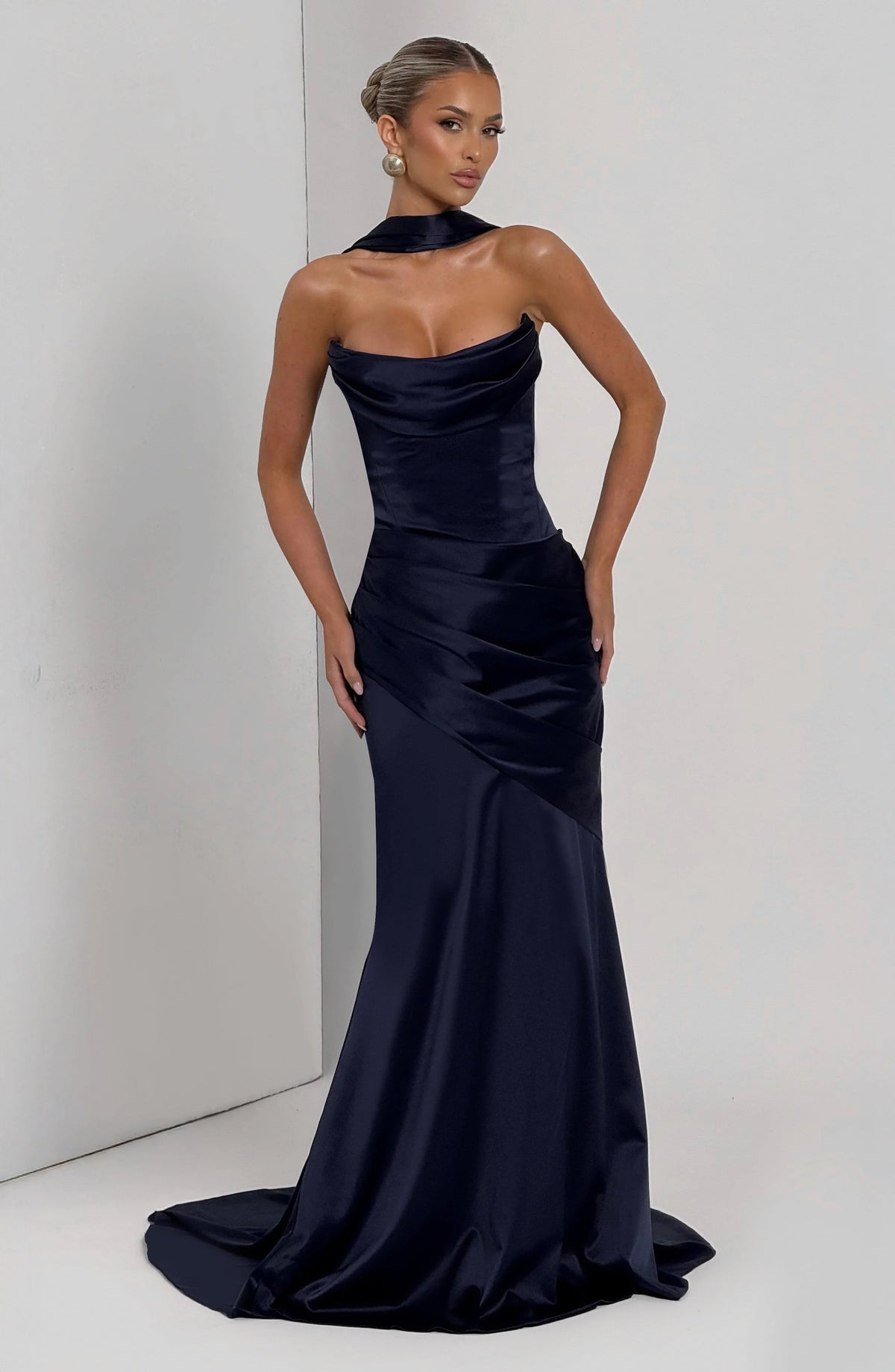 Kensington Maxi Dress - Navy