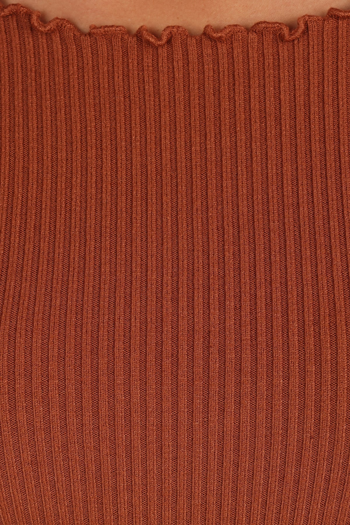 Kya Knit Top - Rust