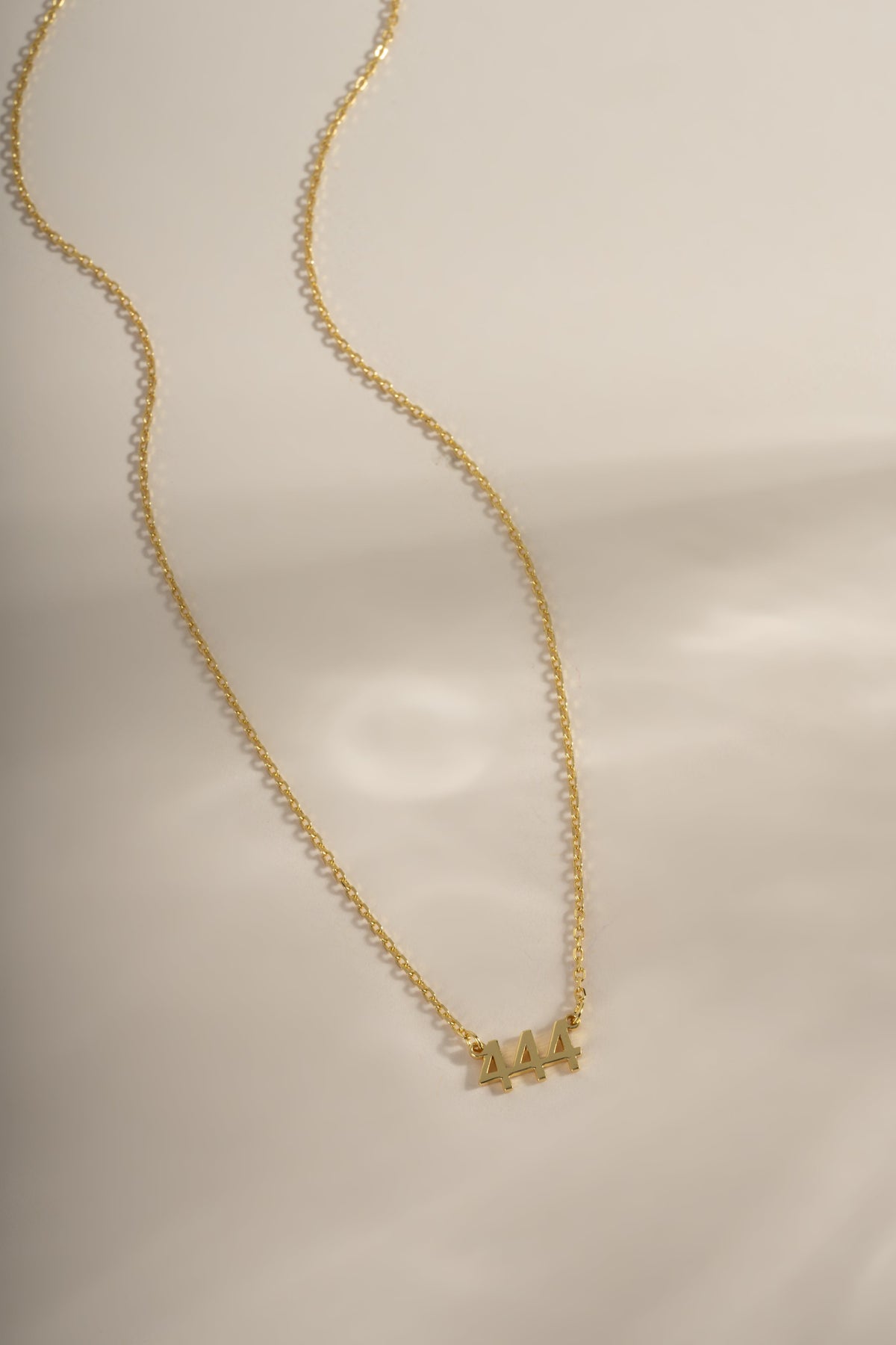 444 Ready to Ship Angel Number Necklace