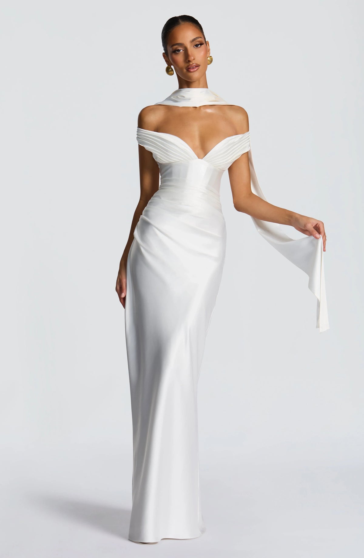 Aurelia Maxi Dress - Ivory