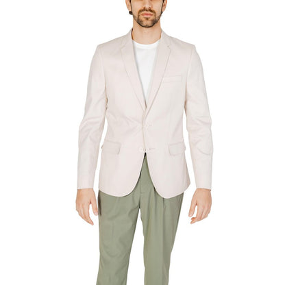 Antony Morato Beige Cotton Blazer