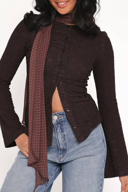 Juno Top - Brown