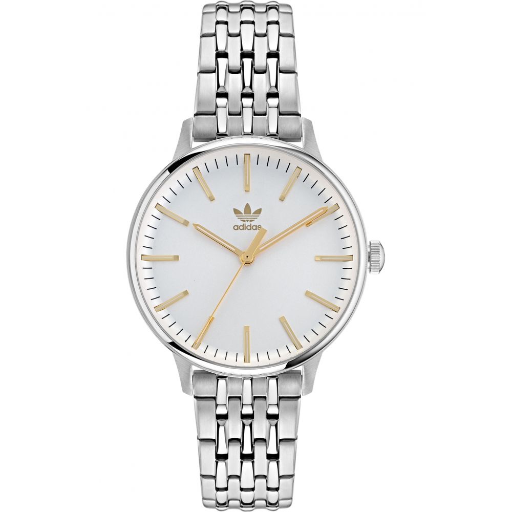 Adidas Gray Stainless Steel Dress Watch