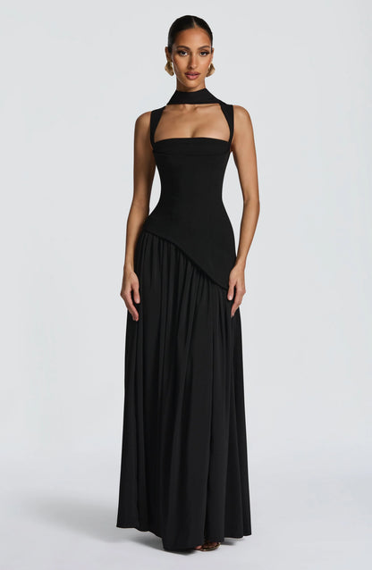Tullulah Maxi Dress - Black