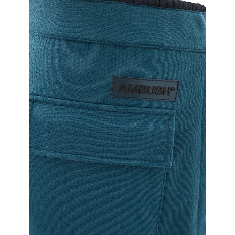 Ambush Blue Cotton Athletic Pants