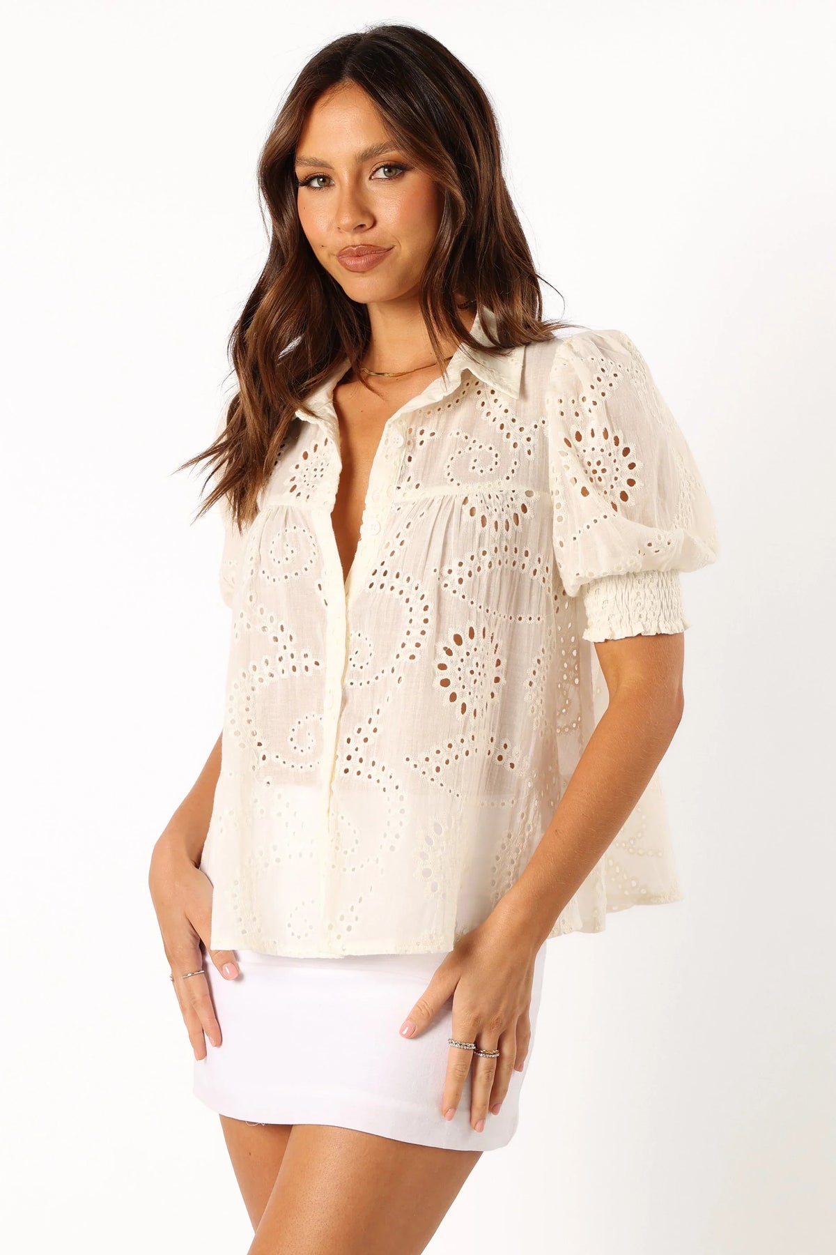 Janelle Top - White