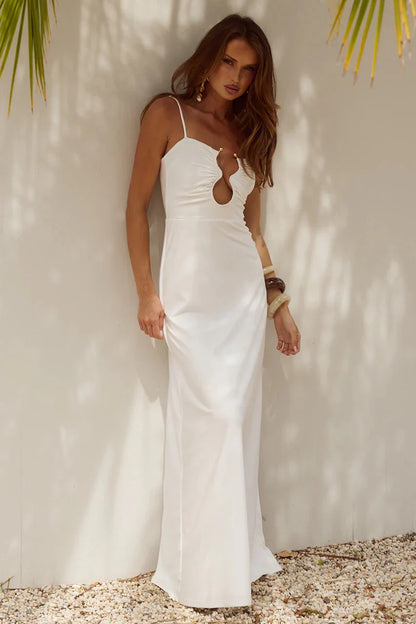 Kalena Plunge Maxi Dress