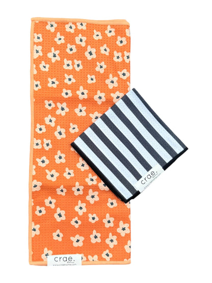 Baby Daisy/Betsy: Double Sided-Hand Towel Washcloth Set