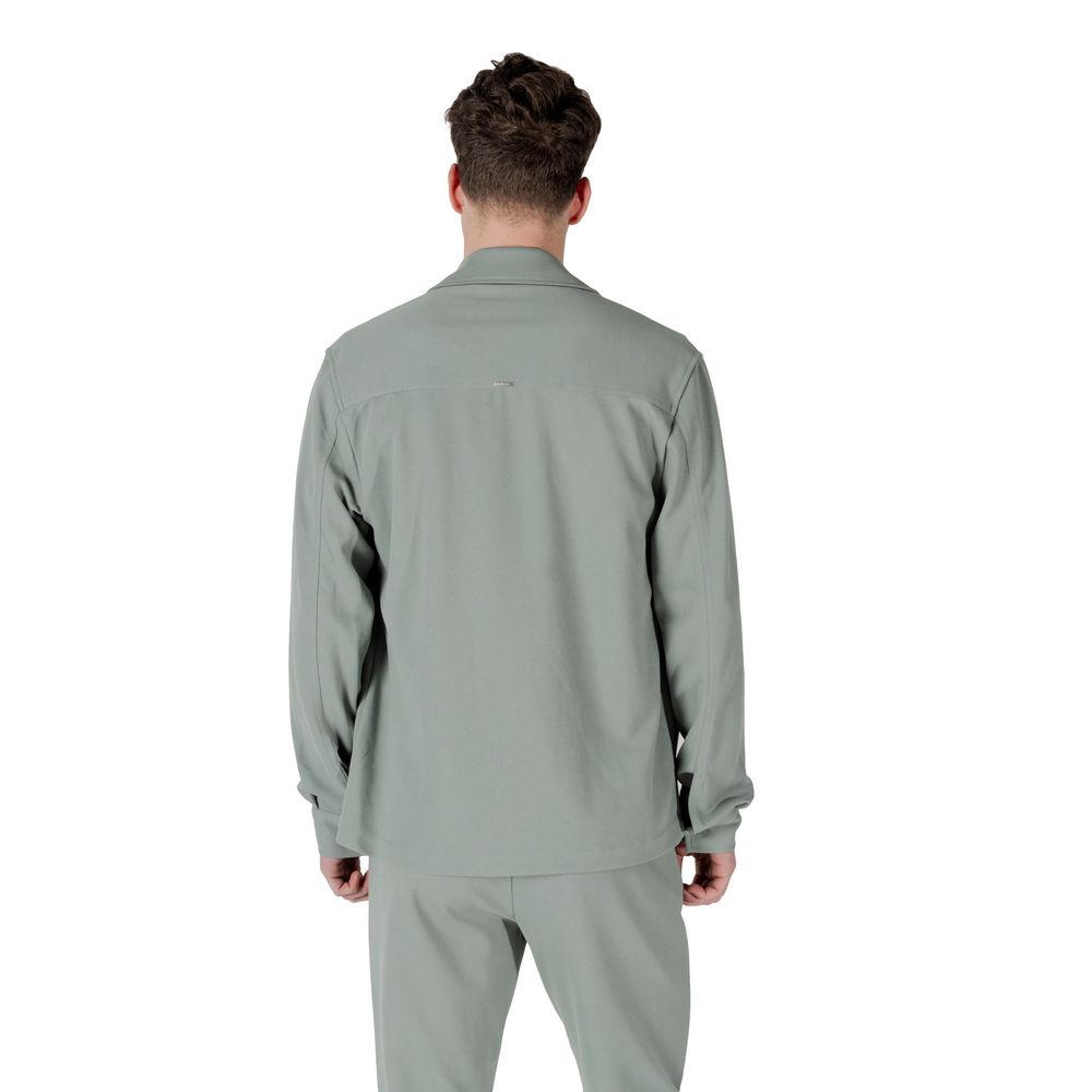 Antony Morato Bicolor Polyester Coat