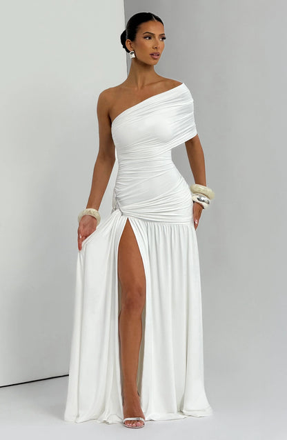 Monica Maxi Dress - White