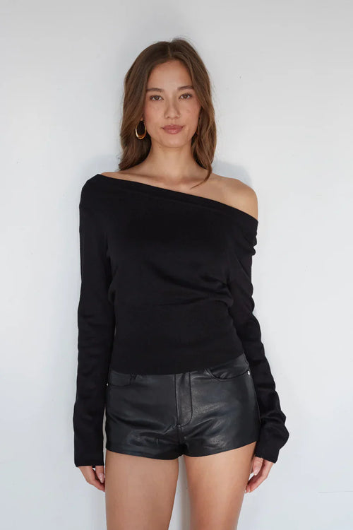 Tatum Off the Shoulder Knit Top
