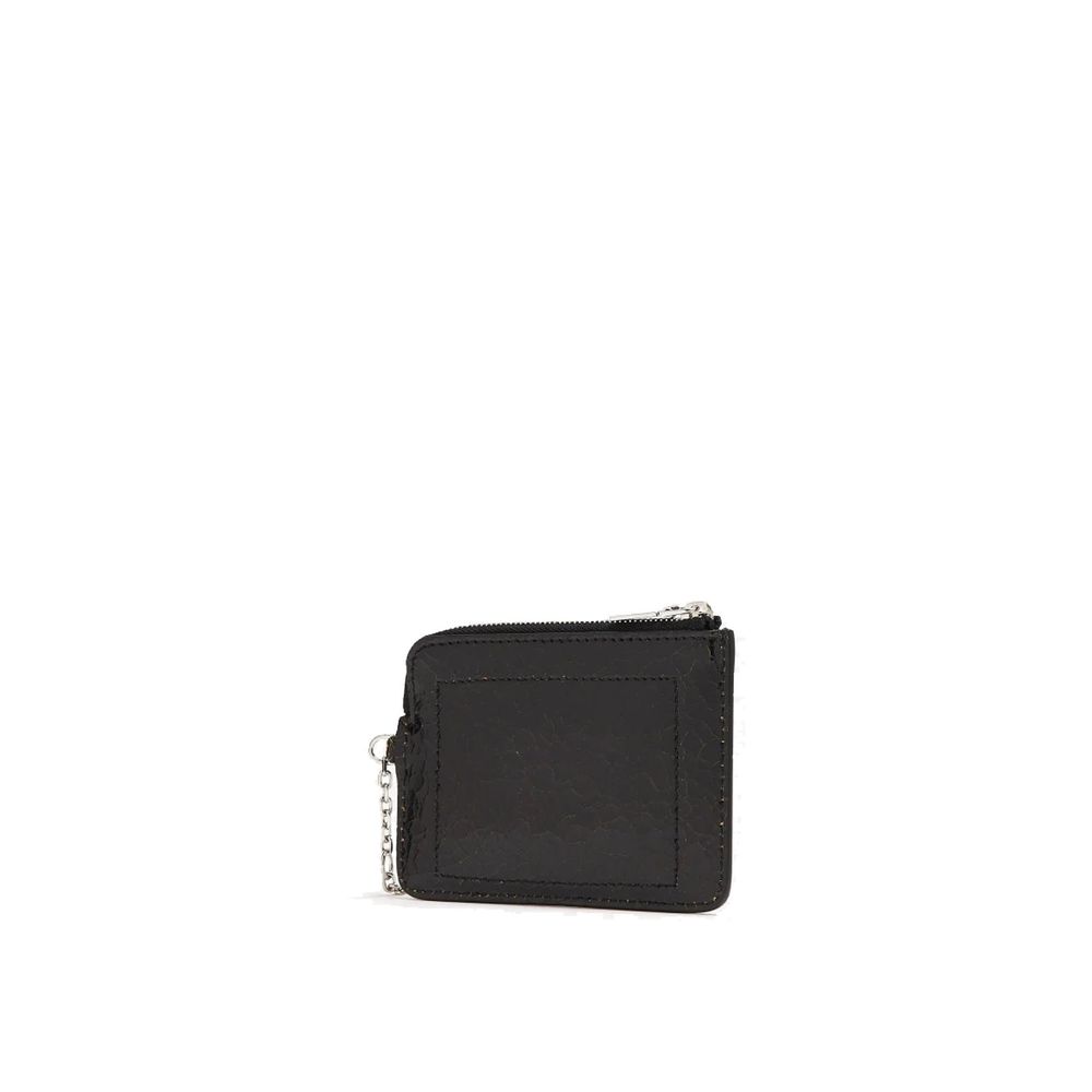 Alexander McQueen Black Calfskin Clutch Bag