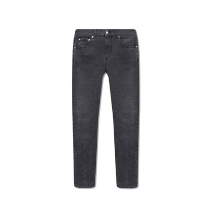 Alexander McQueen Black Cotton Skinny Jeans