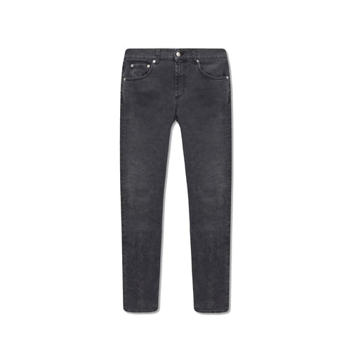 Alexander McQueen Black Cotton Skinny Jeans