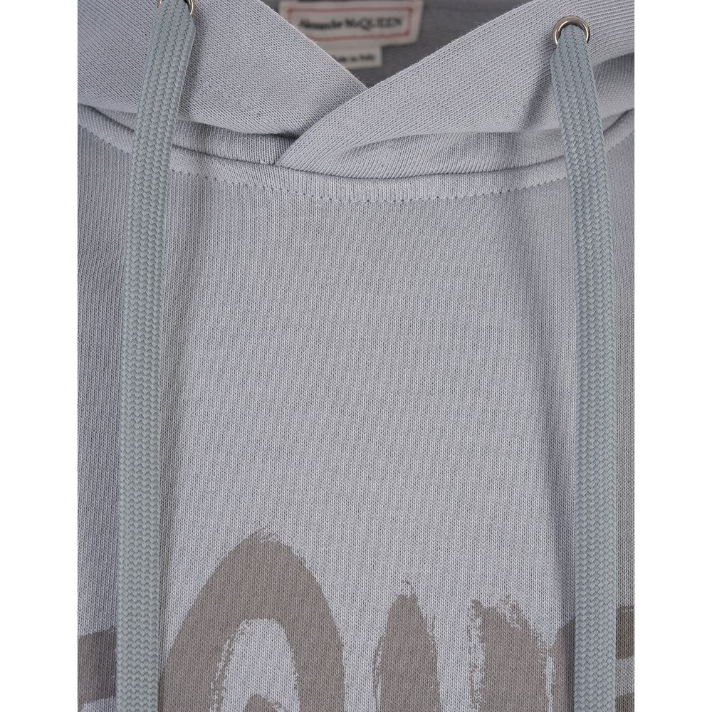 Alexander McQueen Gray Cotton Sweatshirt