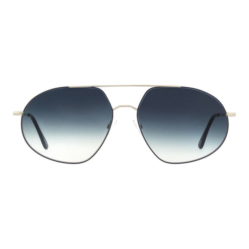 Andy Wolf Silver Metal Sunglasses