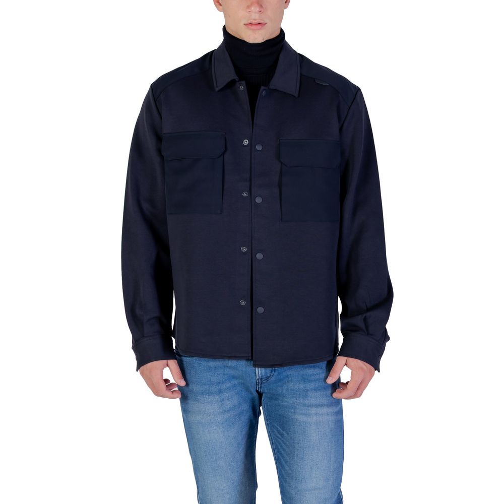 Antony Morato Blue Cotton Shirt