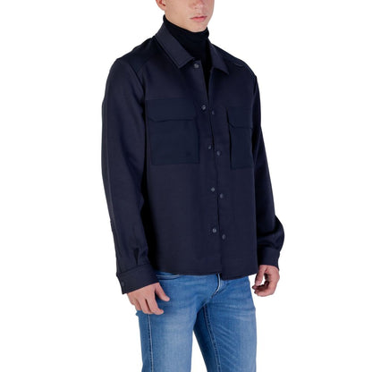 Antony Morato Blue Cotton Shirt