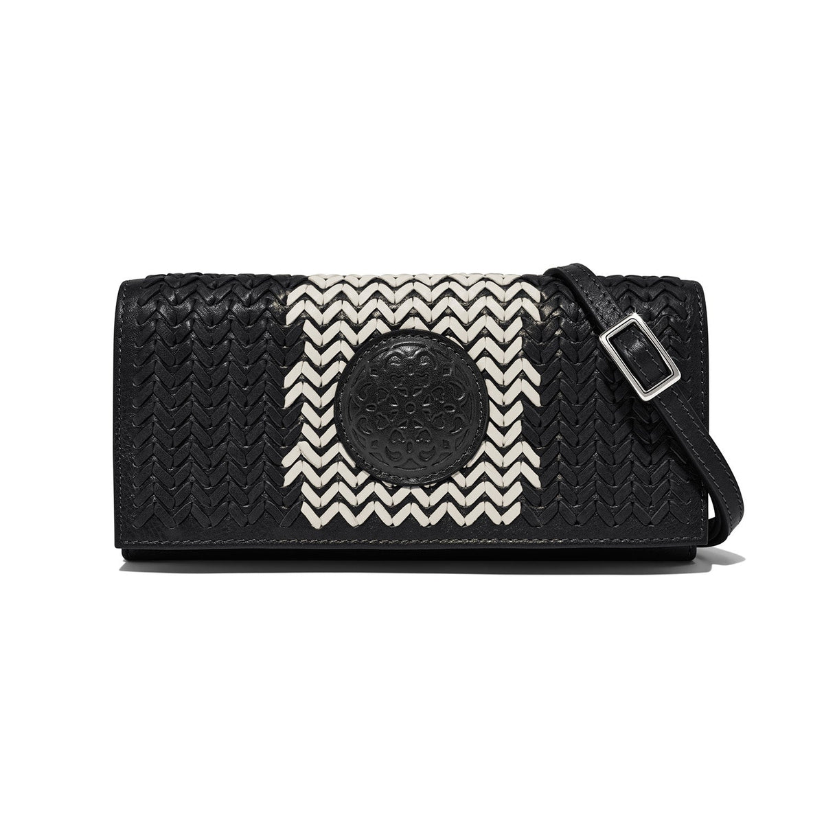 Black Ferrara Via Large Wallet
