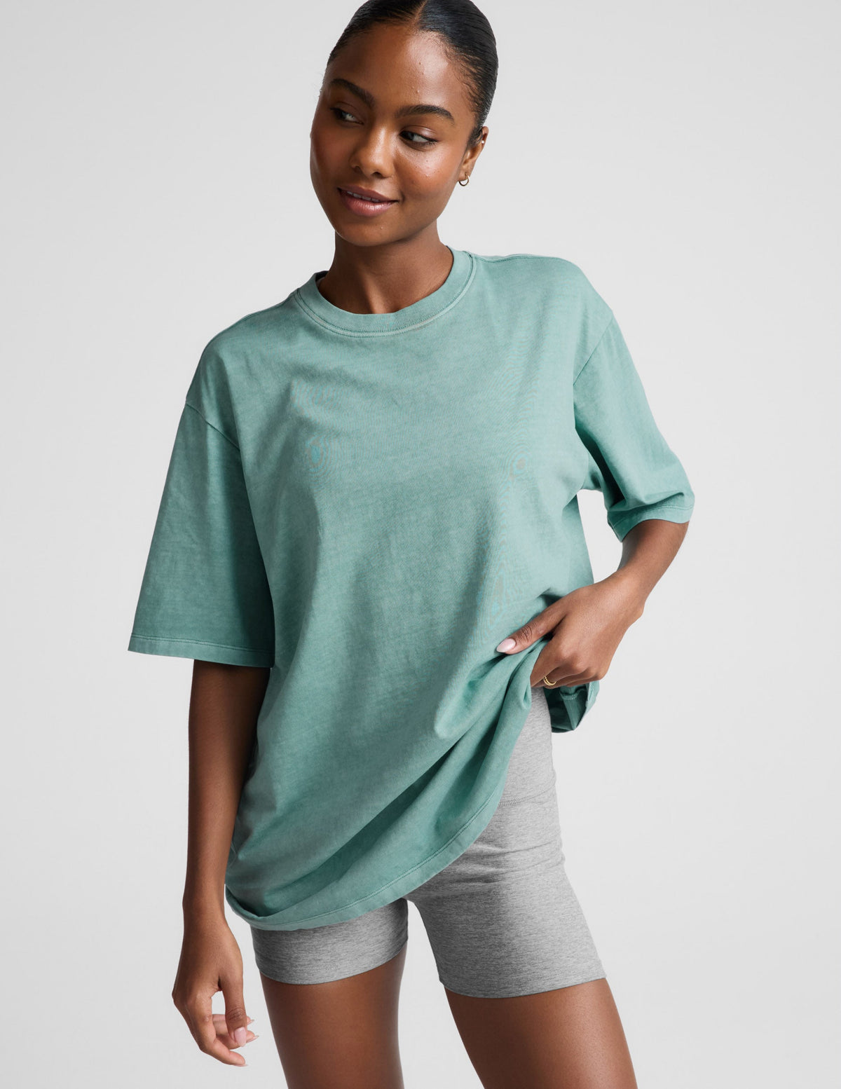 SoftKnit Better Than Ever Oversized Cotton Tee