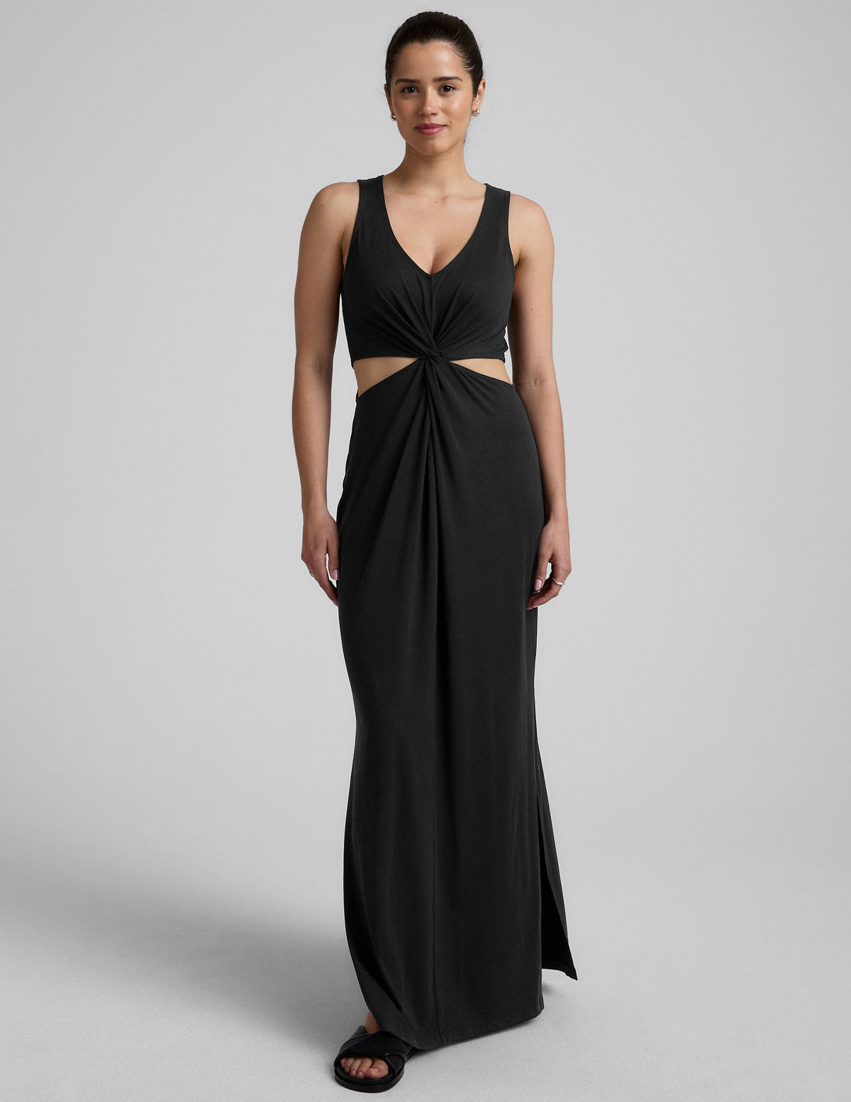 Maxi Around The World Front Twist Dress