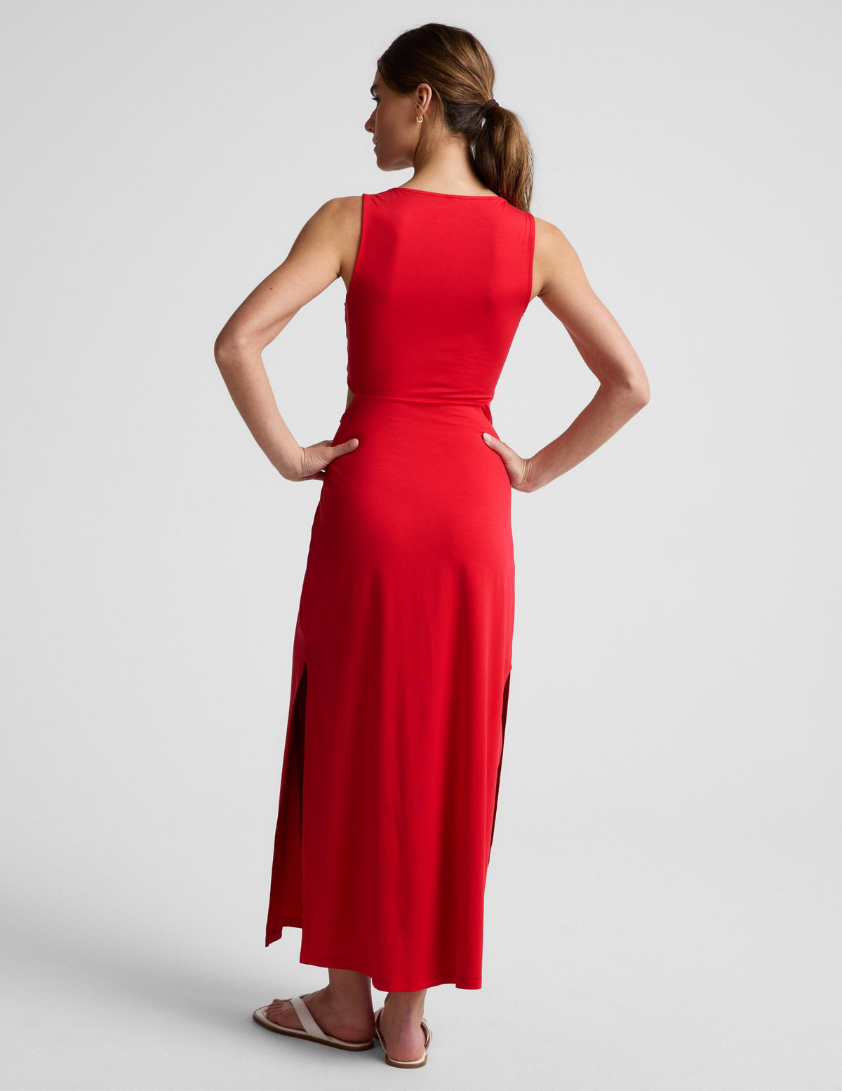 Maxi Around The World Front Twist Dress