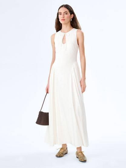 Margate Dress in White