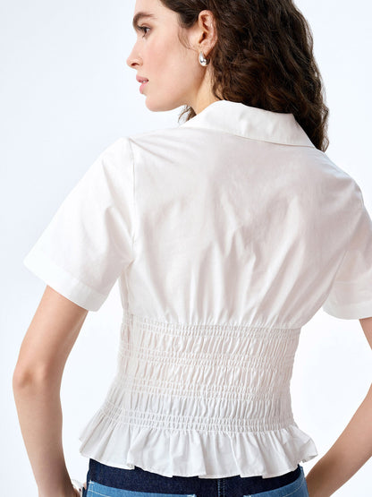 Merida Blouse in White