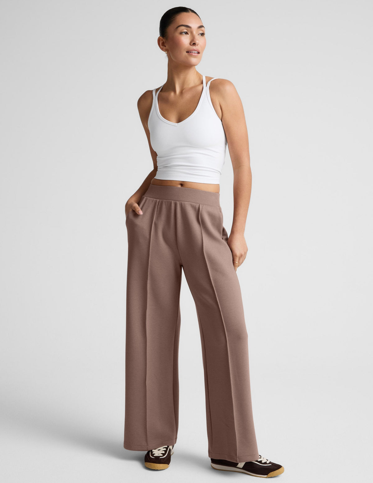 SoftSpring Wide Leg Pant 29"