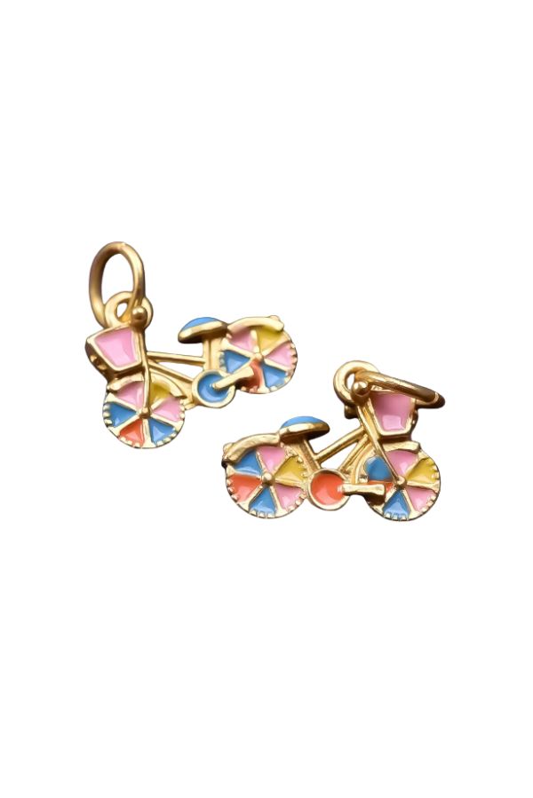 The Colorful Bicycle Charm