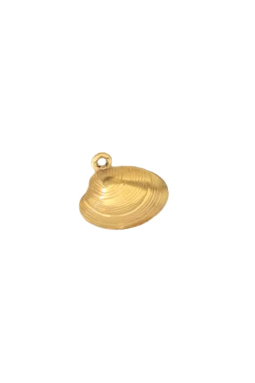 The Gold Clam Charm