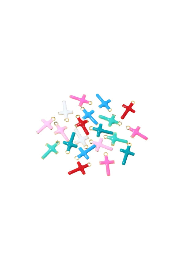 The Tiny Cross Charm